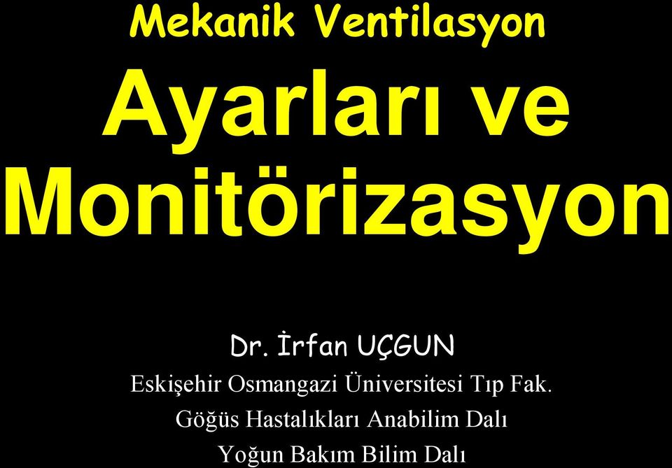 İrfan UÇGUN Eskişehir Osmangazi