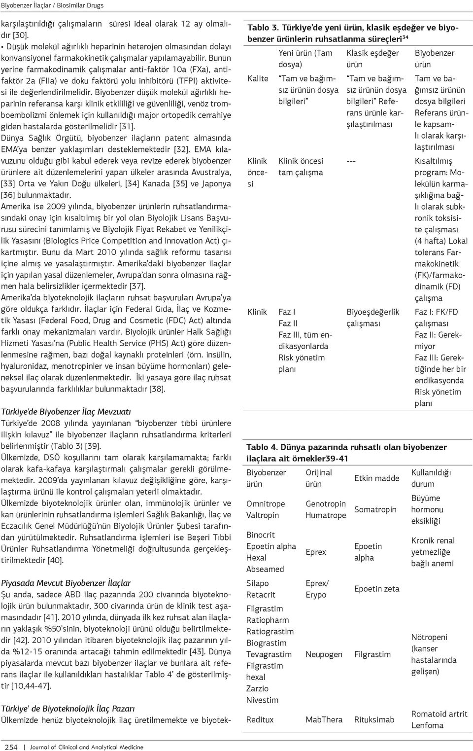 Bunun yerine farmakodinamik çalışmalar anti-faktör 10a (FXa), antifaktör 2a (FIIa) ve doku faktörü yolu inhibitörü (TFPI) aktivitesi ile değerlendirilmelidir.