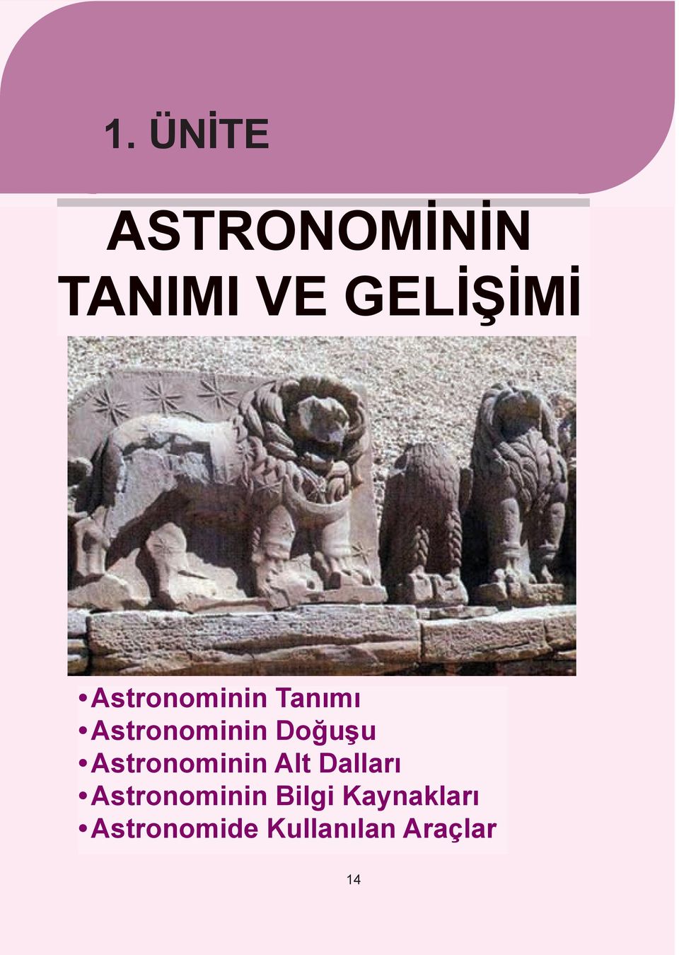 Astronominin Alt Dalları Astronominin