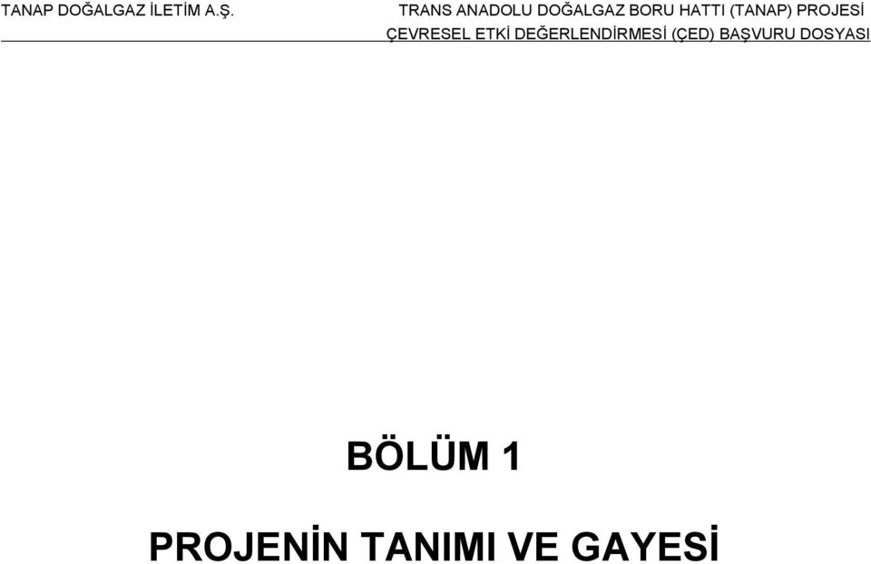 TANIMI VE