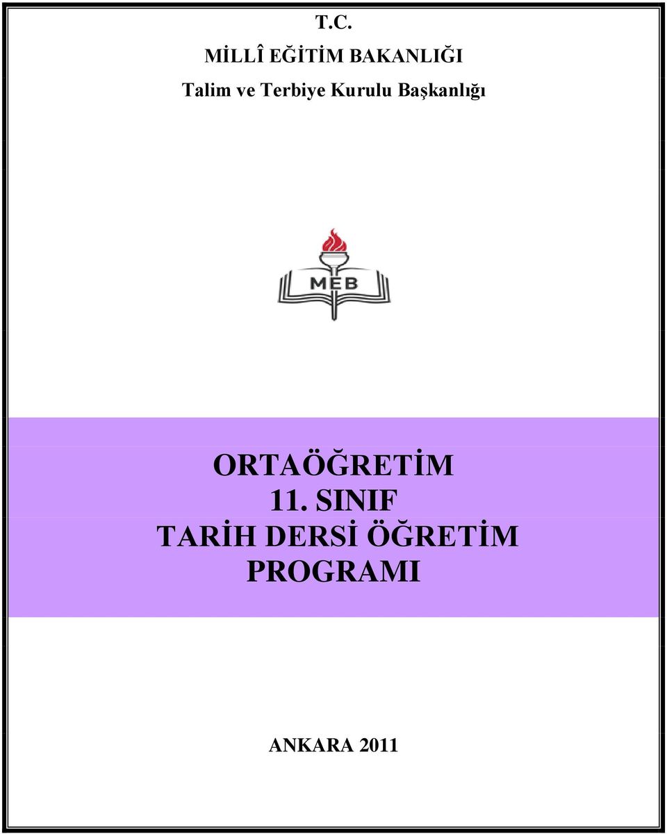 Başkanlığı ORTAÖĞRETİM 11.