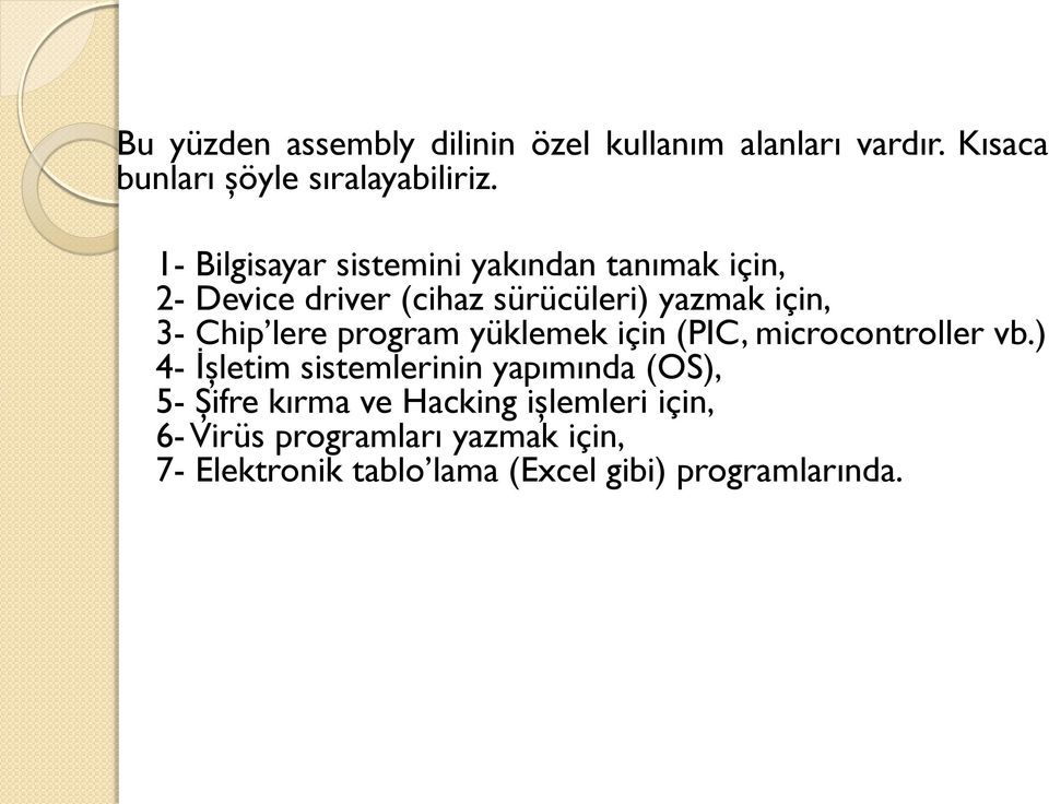 lere program yüklemek için (PIC, microcontroller vb.