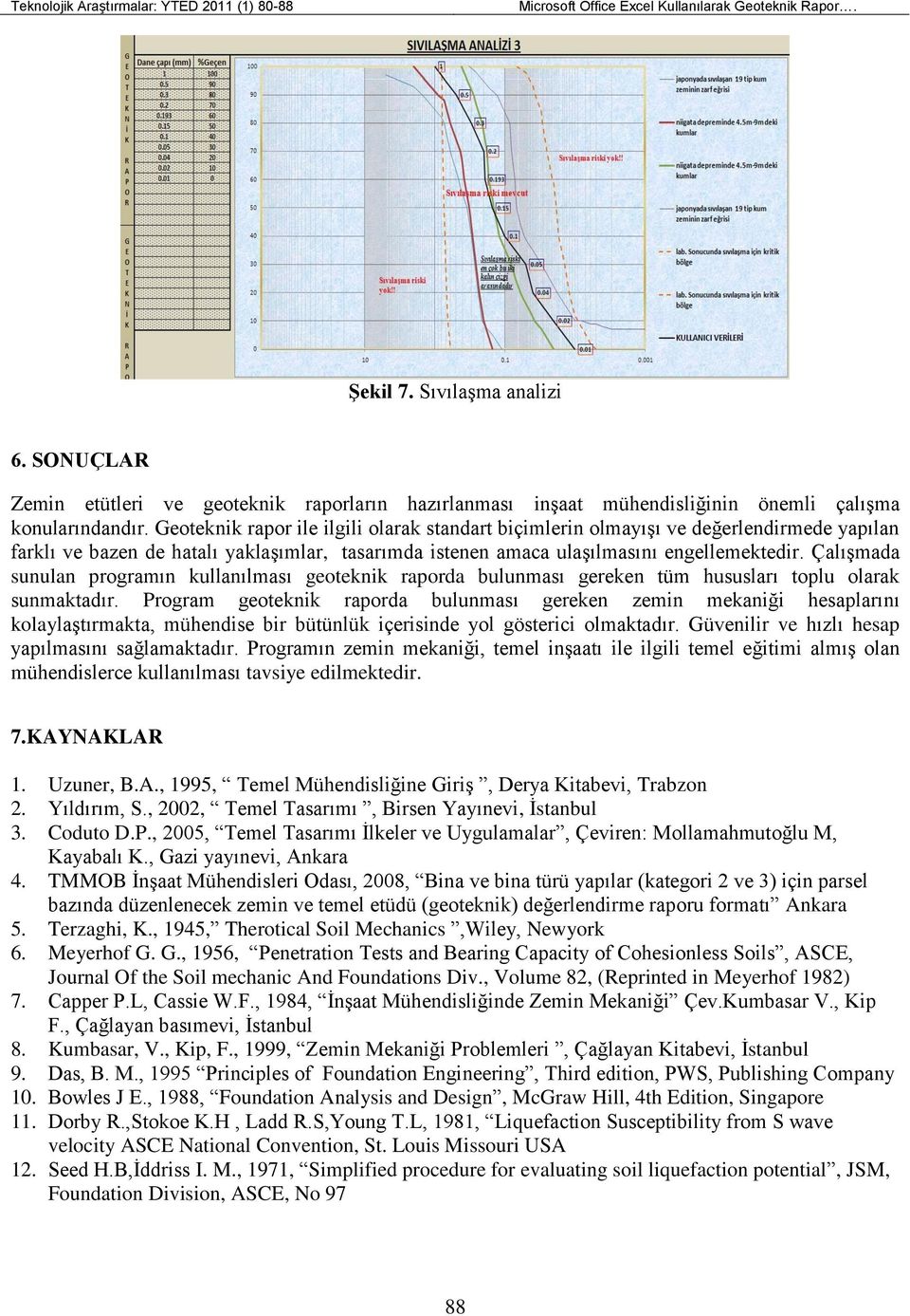 Geoteknik rapor ile ilgili olarak standart biçimlerin olmayışı ve değerlendirmede yapılan farklı ve bazen de hatalı yaklaşımlar, tasarımda istenen amaca ulaşılmasını engellemektedir.