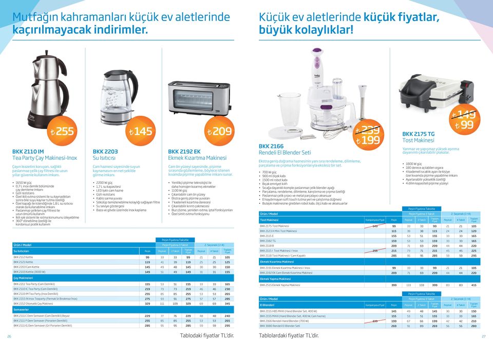 1650 W güç 0,7 L inox demlik bölümünde çay demleme imkanı Gizli rezistans Özel ikili ısıtma sistemi ile su kaynadıktan sonra bile suyu kaynar tutma özelliği Özel kapağı ile istendiğinde 1,8 L su