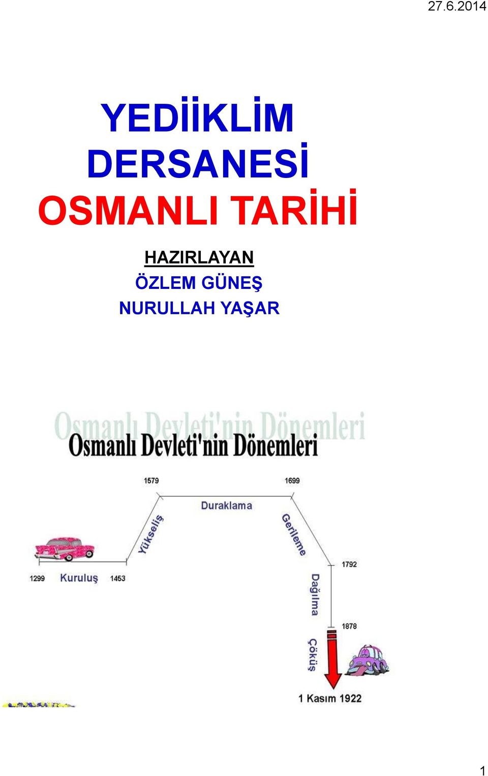 TARİHİ HAZIRLAYAN