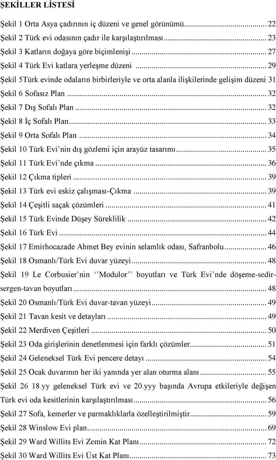 .. 32 Şekil 8 İç Sofalı Plan... 33 Şekil 9 Orta Sofalı Plan... 34 Şekil 10 Türk Evi nin dış gözlemi için arayüz tasarımı... 35 Şekil 11 Türk Evi nde çıkma... 36 Şekil 12 Çıkma tipleri.