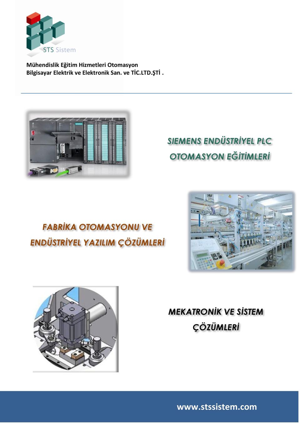 SIEMENS ENDÜSTRİYEL PLC OTOMASYON EĞİTİMLERİ FABRİKA