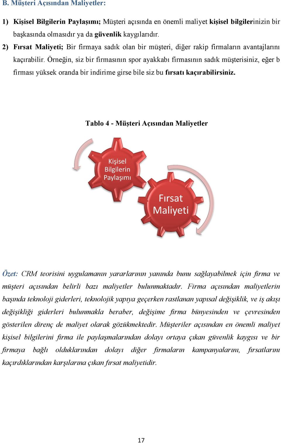 Örneğin, siz bir firmasının spor ayakkabı firmasının sadık müşterisiniz, eğer b firması yüksek oranda bir indirime girse bile siz bu fırsatı kaçırabilirsiniz.