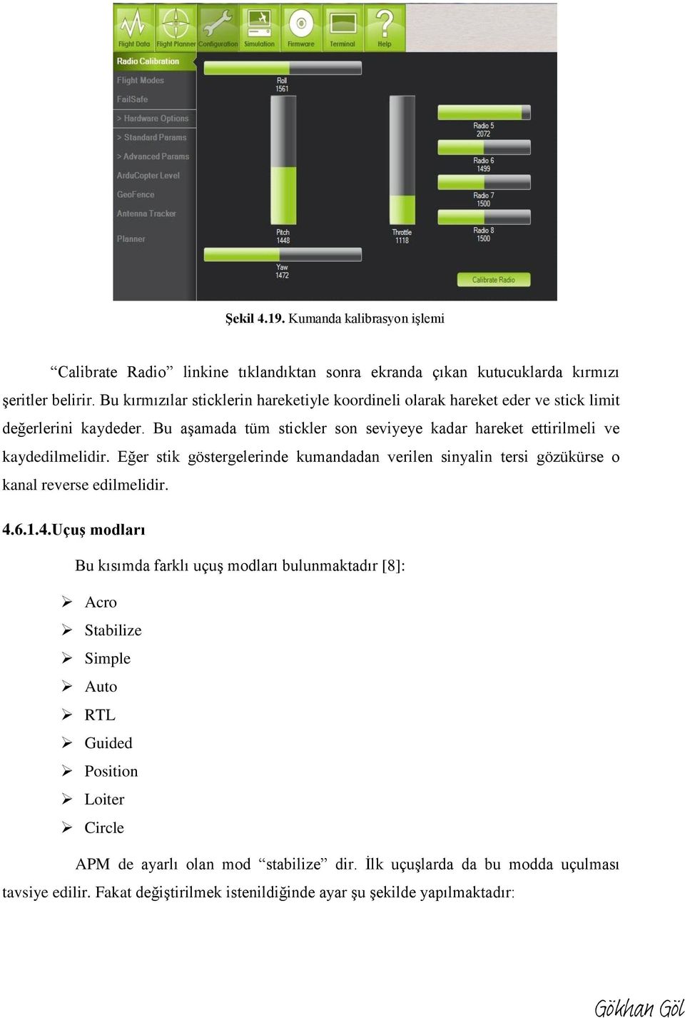 Bu aşamada tüm stickler son seviyeye kadar hareket ettirilmeli ve kaydedilmelidir.