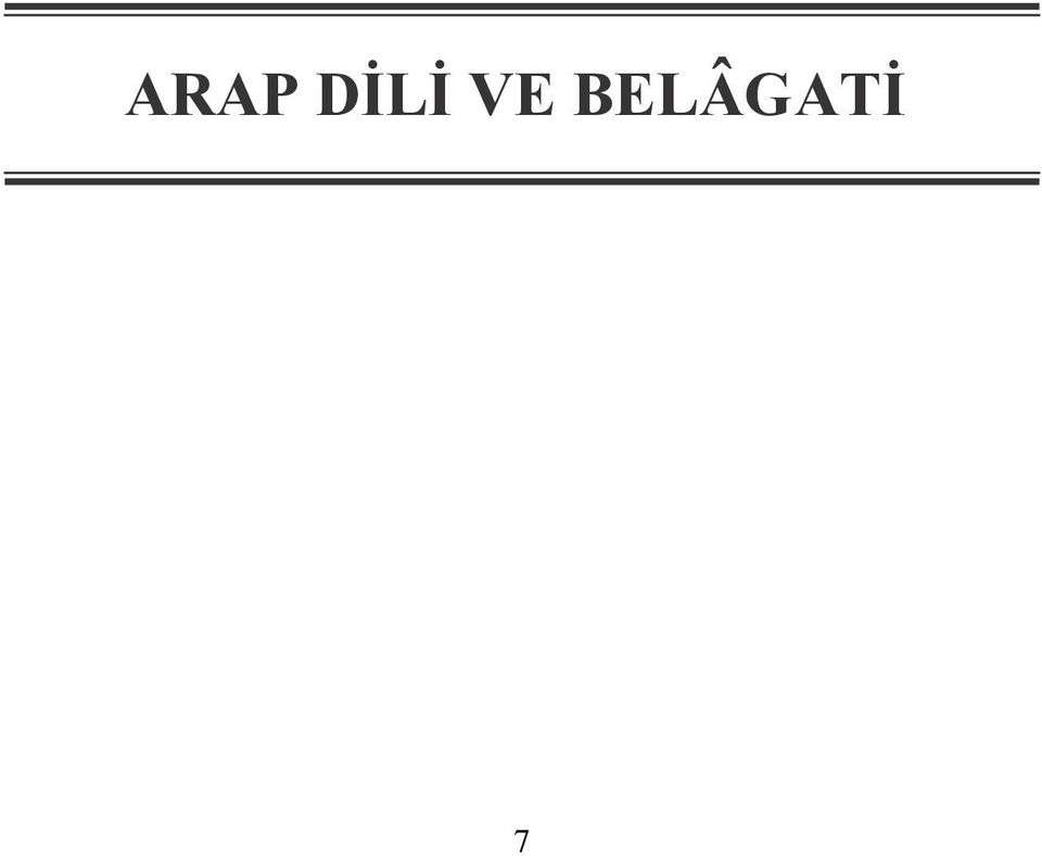 BELÂGATİ