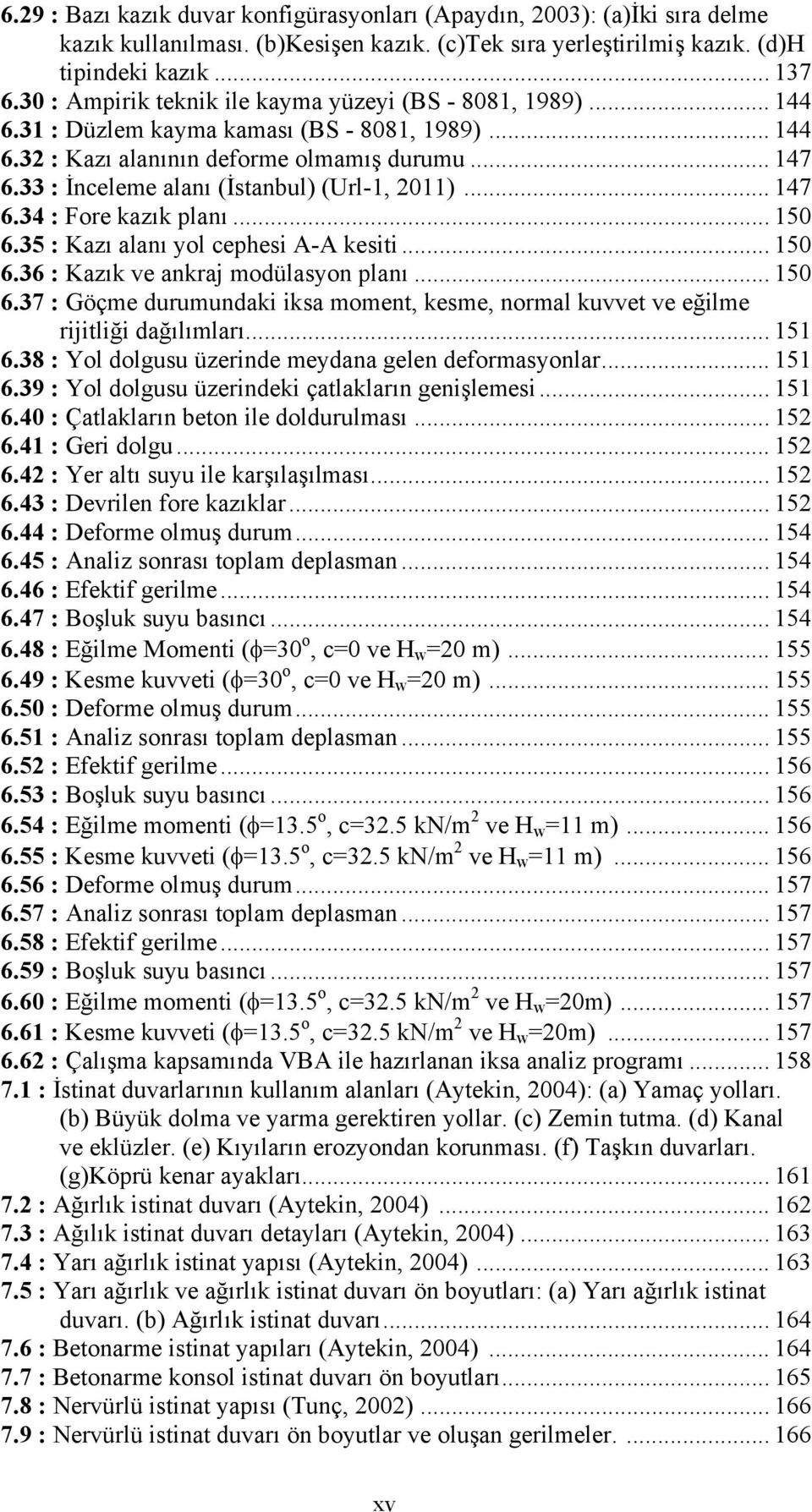 33 : İnceleme alanı (İstanbul) (Url-1, 2011)... 147 6.34 : Fore kazık planı... 150 6.35 : Kazı alanı yol cephesi A-A kesiti... 150 6.36 : Kazık ve ankraj modülasyon planı... 150 6.37 : Göçme durumundaki iksa moment, kesme, normal kuvvet ve eğilme rijitliği dağılımları.