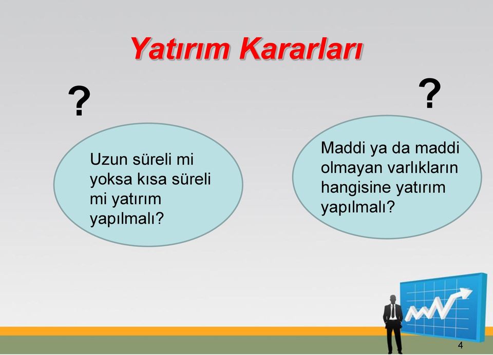 mi yatırım yapılmalı?