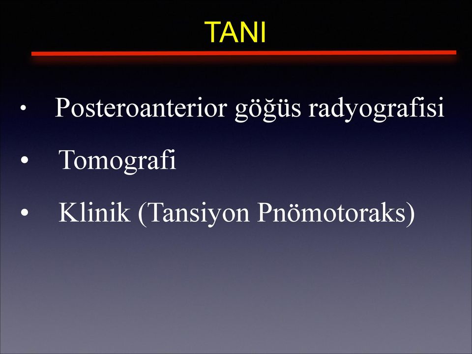 göğüs radyografisi