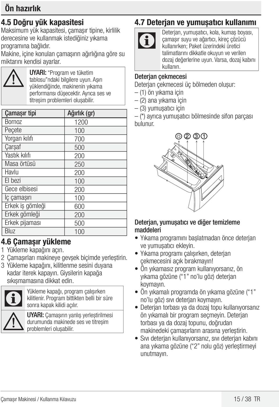 Ayrıca ses ve titreşim problemleri oluşabilir.