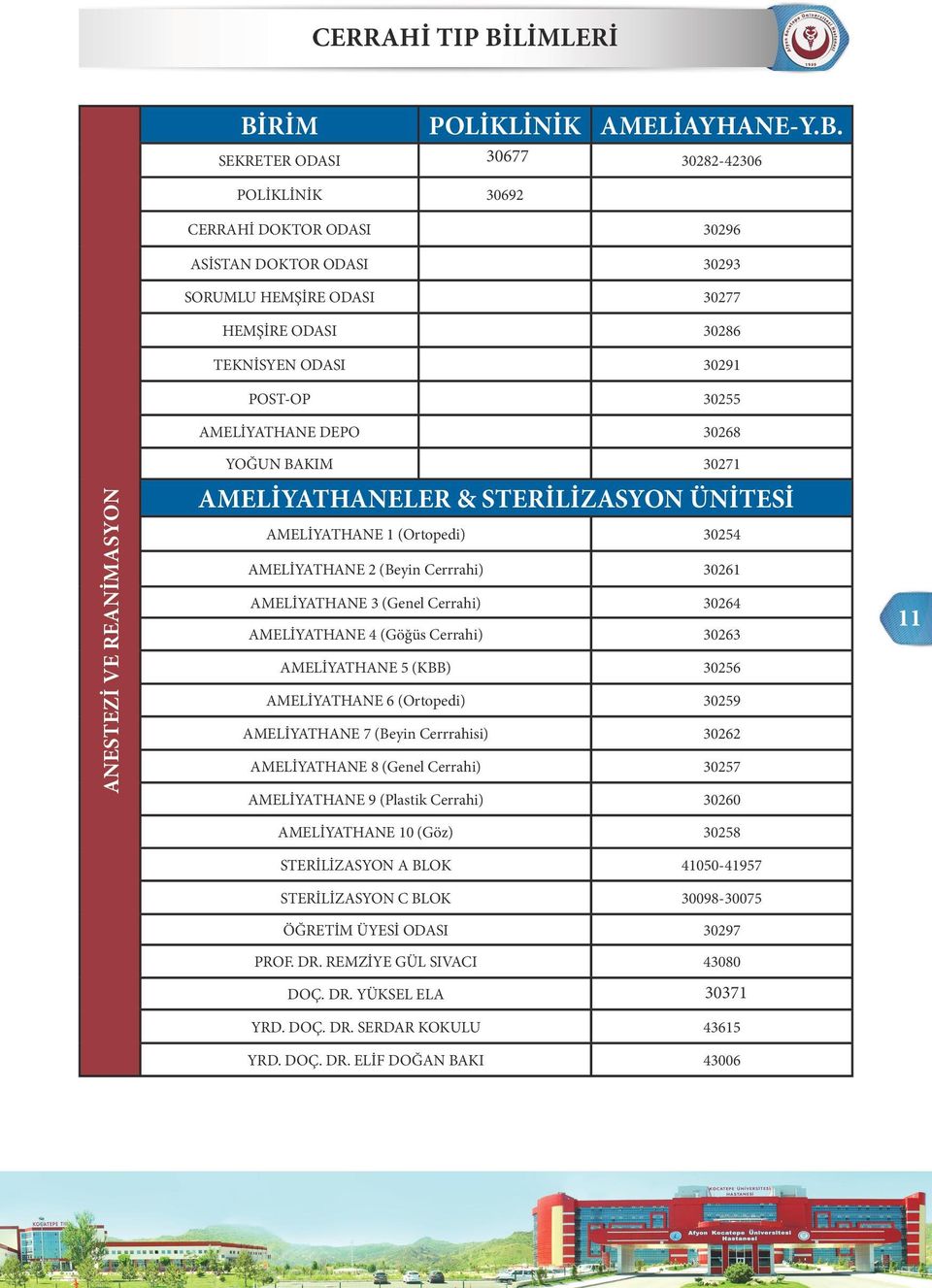 RİM POLİKLİNİK AMELİAYHANE-Y.B.