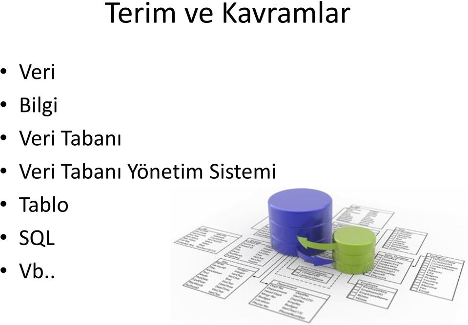 Tabanı Veri Tabanı