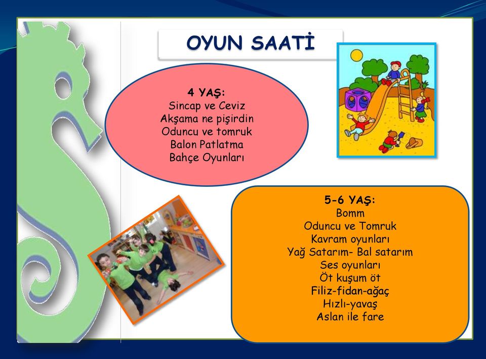 Oduncu ve Tomruk Kavram oyunları Yağ Satarım- Bal satarım