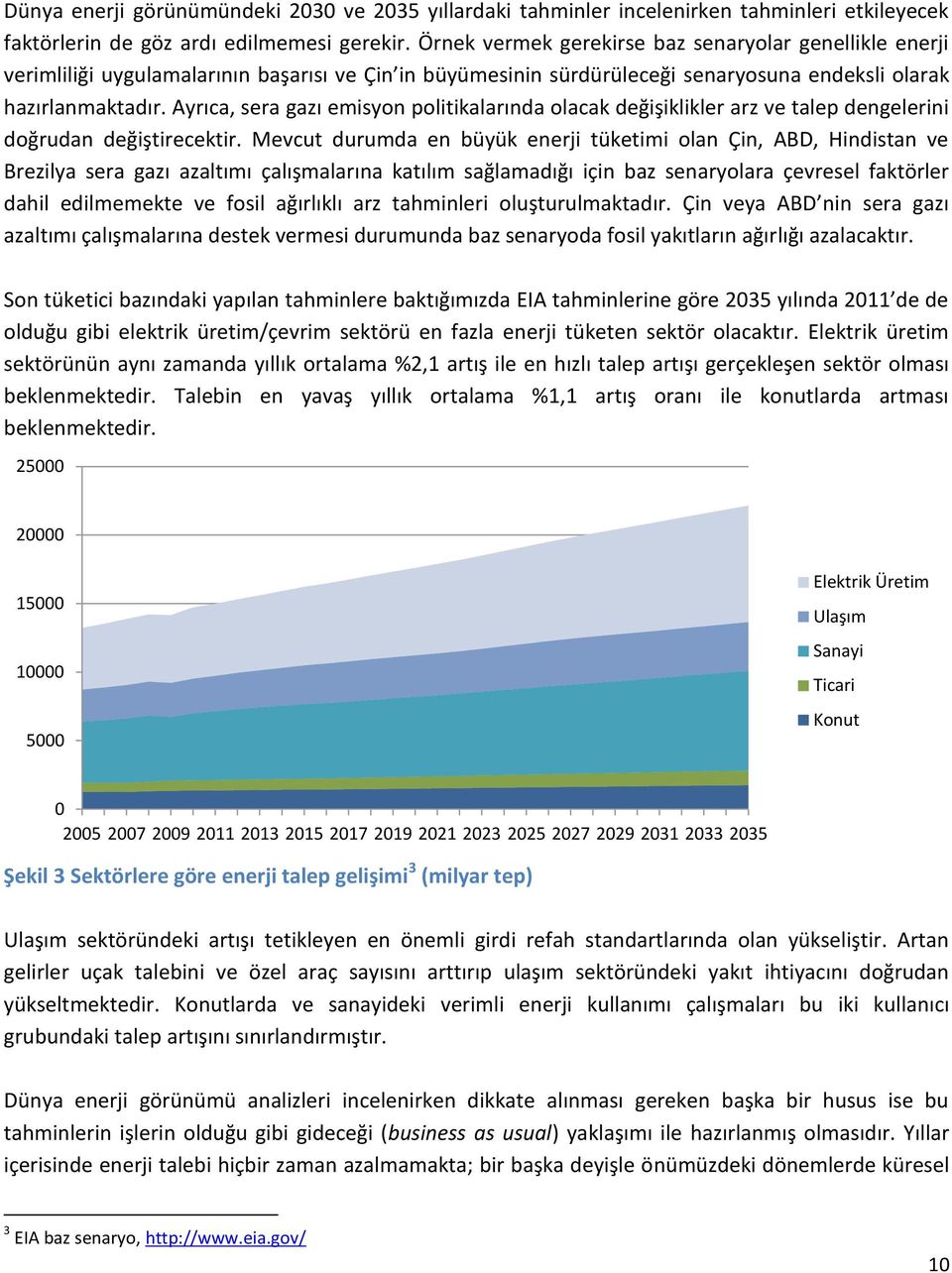 Ayrıca, sera gazı emisyon politikalarında olacak değişiklikler arz ve talep dengelerini doğrudan değiştirecektir.