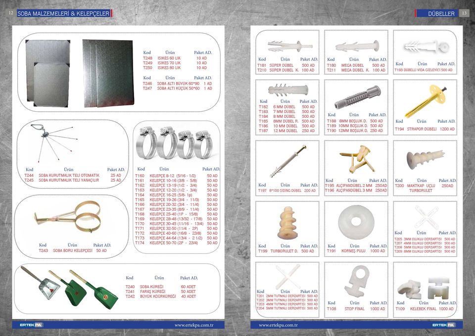 00 AD SOBA ALTI BÜYÜK 60*90 SOBA ALTI KÜÇÜK 50*60 T93 DÜBELLİ VİDA GİZLEYİCİ 500 AD AD AD T82 T83 T84 T85 T86 T87 6 MM DÜBEL 7 MM DÜBEL 8 MM DÜBEL 8MM DÜBEL R.