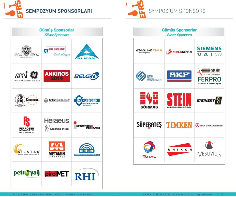 Sponsorlar Silver Sponsors 4 5.