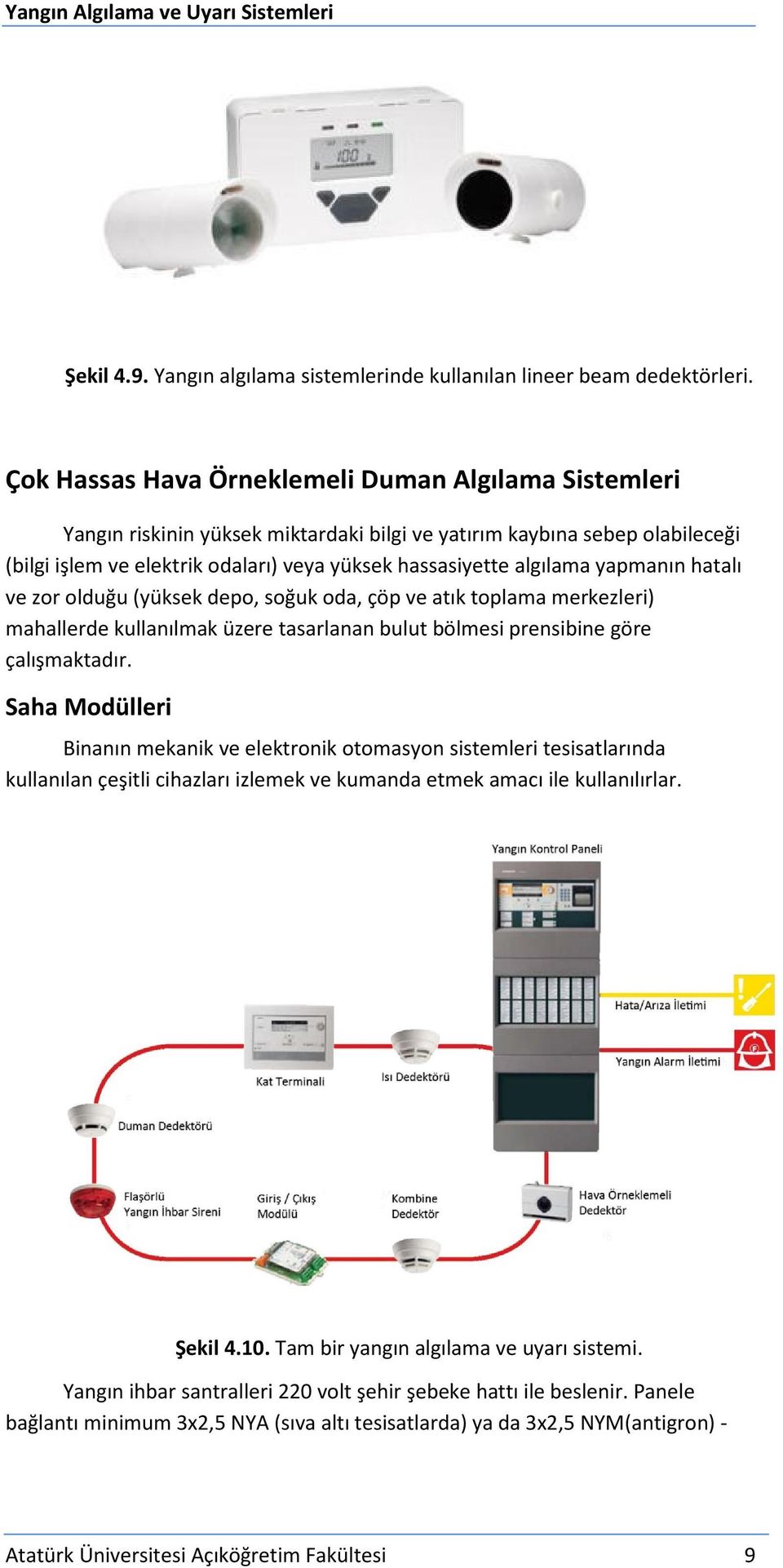 yapmanın hatalı ve zor olduğu (yüksek depo, soğuk oda, çöp ve atık toplama merkezleri) mahallerde kullanılmak üzere tasarlanan bulut bölmesi prensibine göre çalışmaktadır.