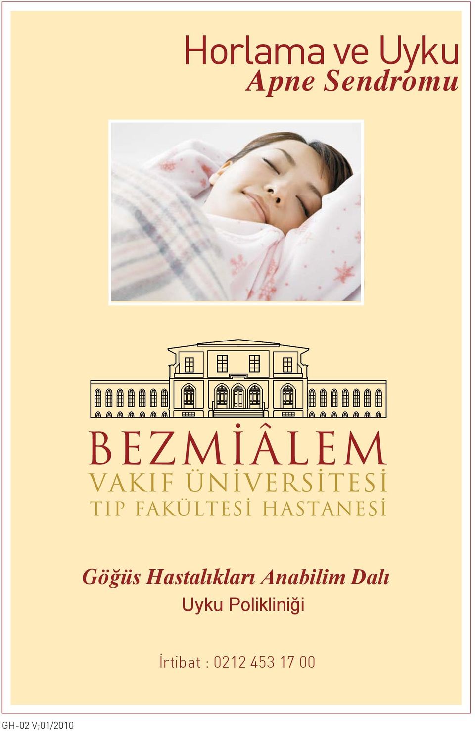 Göğüs Hastalıkları Anabilim Dalı Uyku