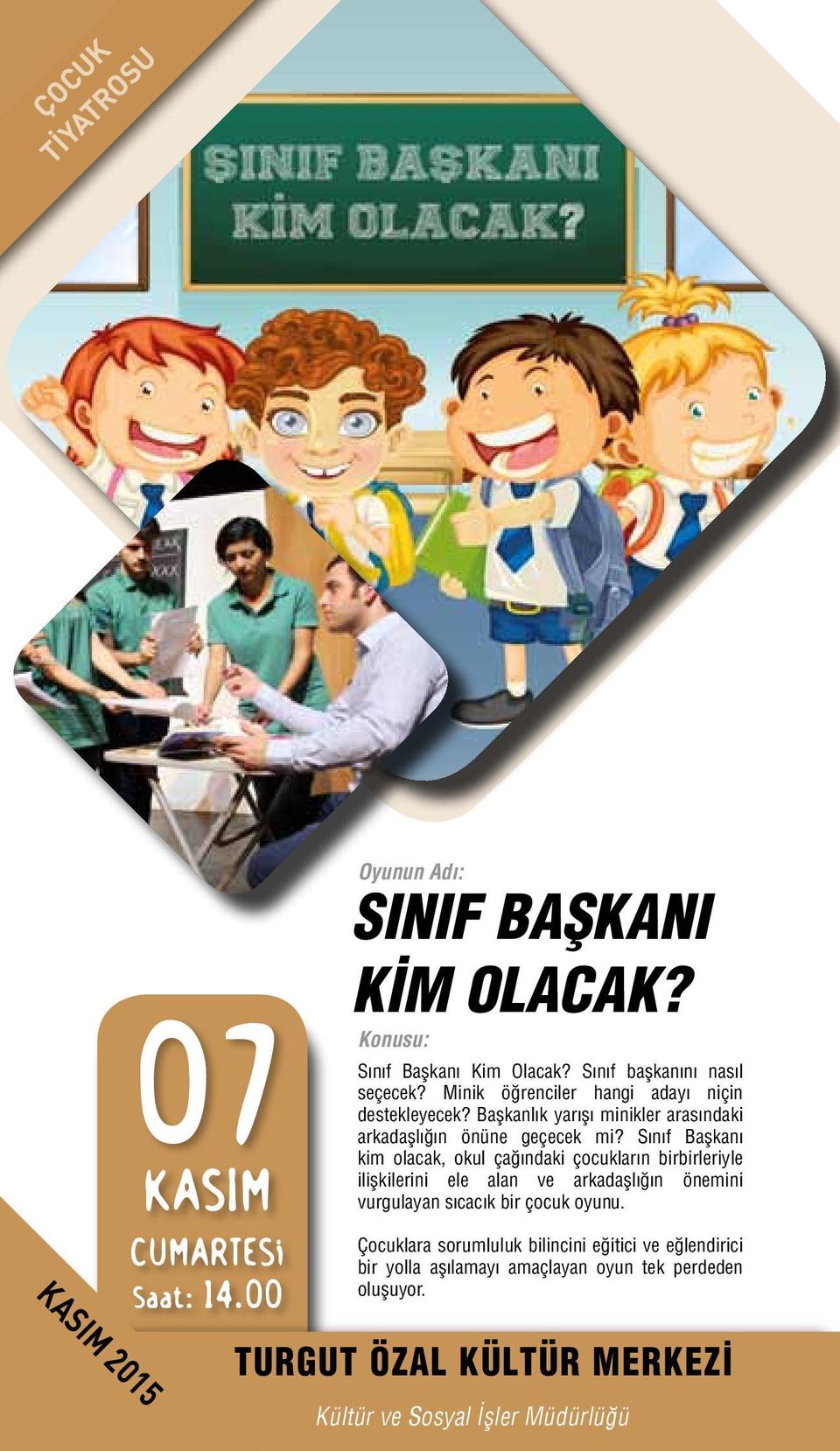 Başkanlık yarışı minikler arasındaki arkadaşlığın önüne geçecek mi?