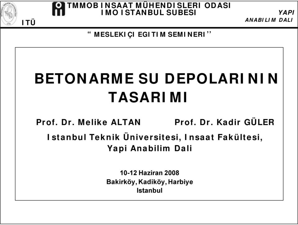 Melike ALTAN Prof. Dr.