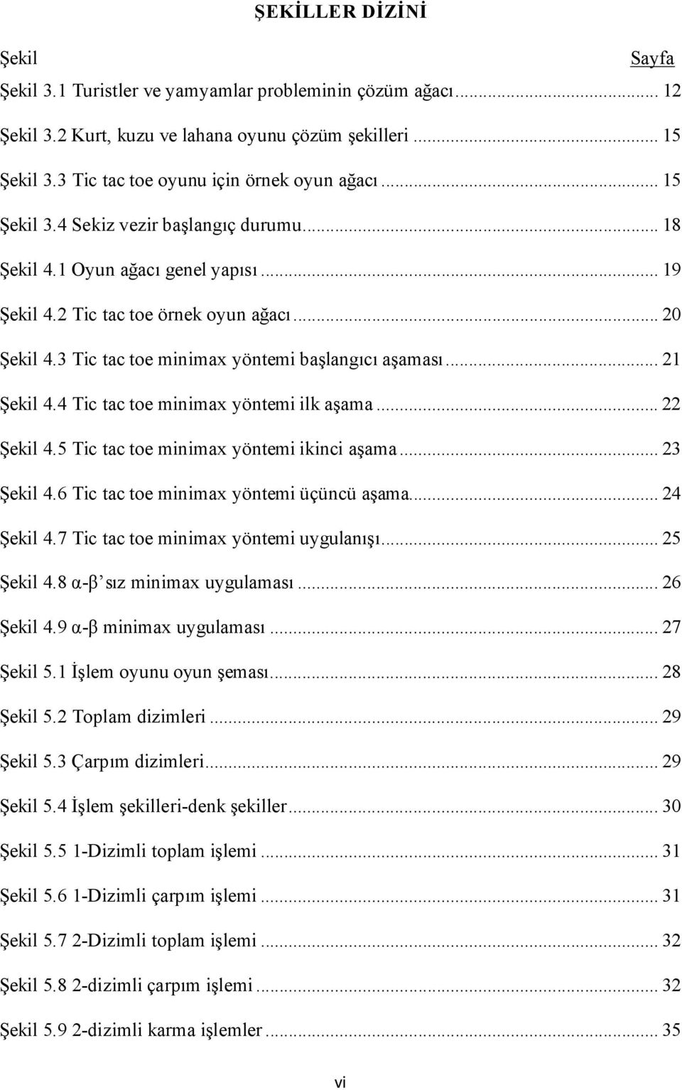 3 Tic tac toe minimax yöntemi başlangıcı aşaması... 21 Şekil 4.4 Tic tac toe minimax yöntemi ilk aşama... 22 Şekil 4.5 Tic tac toe minimax yöntemi ikinci aşama... 23 Şekil 4.