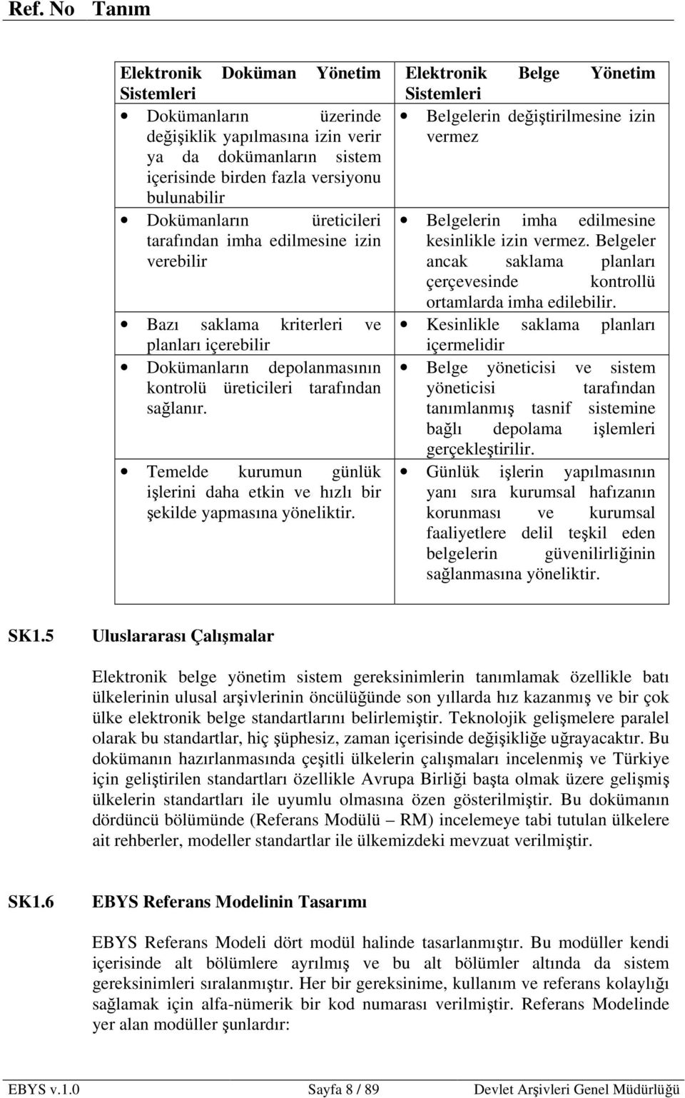 Temelde kurumun günlük işlerini daha etkin ve hızlı bir şekilde yapmasına yöneliktir.