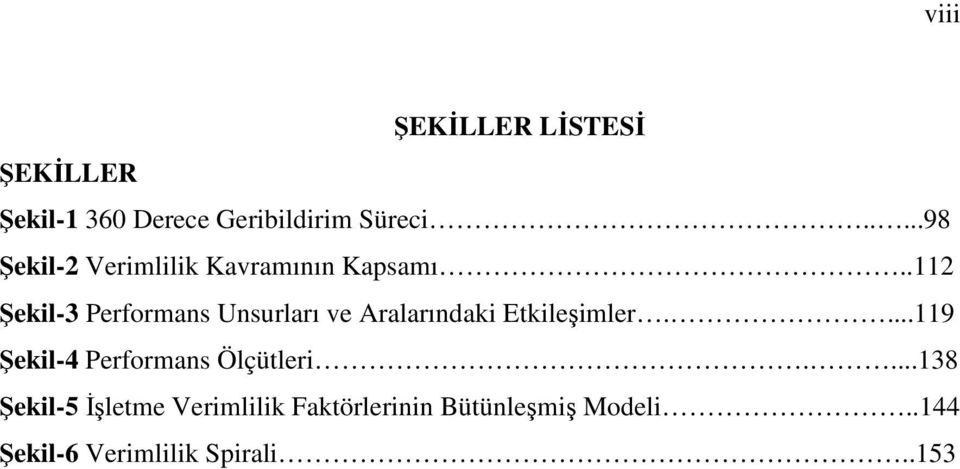 .112 Şekil-3 Performans Unsurları ve Aralarındaki Etkileşimler.