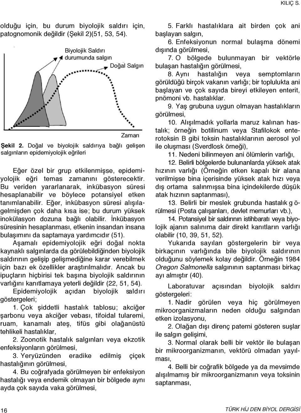 B u veriden yararlanarak, inkübasyon süresi hesaplanabilir ve böylece potansiyel etken tanımlanabilir.