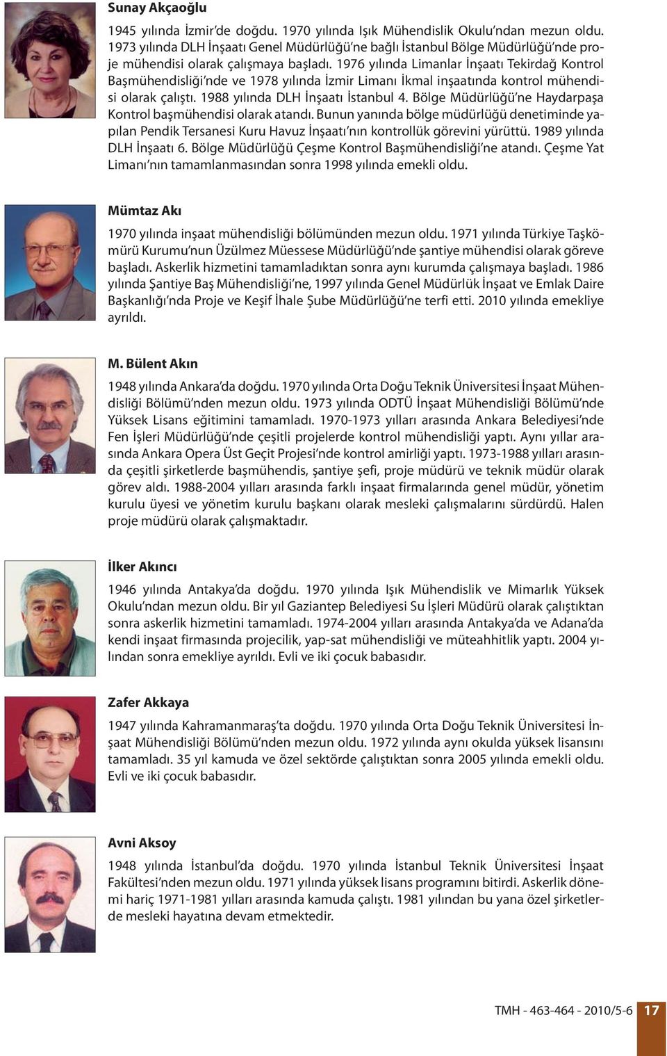 1976 yılında Limanlar İnşaatı Tekirdağ Kontrol Başmühendisliği nde ve 1978 yılında İzmir Limanı İkmal inşaatında kontrol mühendisi olarak çalıştı. 1988 yılında DLH İnşaatı İstanbul 4.