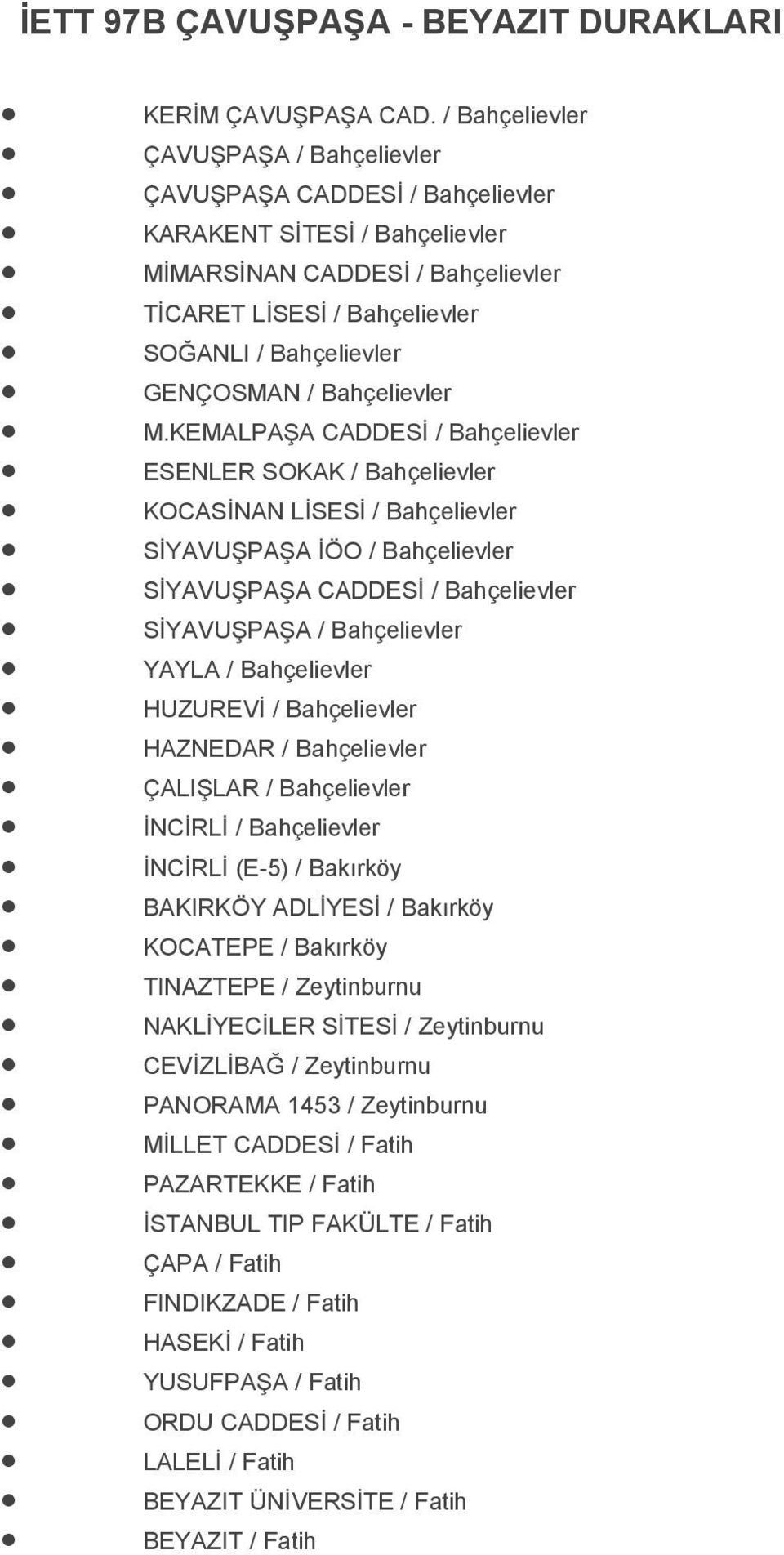 GENÇOSMAN / Bahçelievler M.