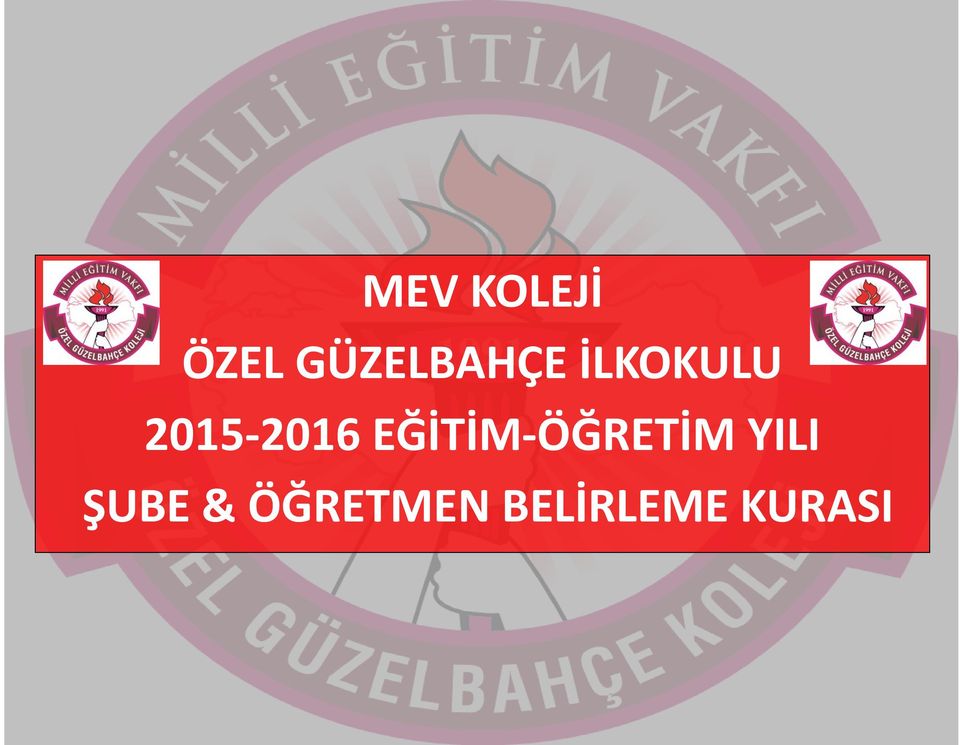 2015-2016 EĞİTİM-ÖĞRETİM