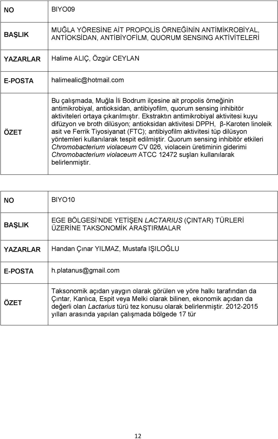 Ekstraktın antimikrobiyal aktivitesi kuyu difüzyon ve broth dilüsyon; antioksidan aktivitesi DPPH, β-karoten linoleik asit ve Ferrik Tiyosiyanat (FTC); antibiyofilm aktivitesi tüp dilüsyon yöntemleri