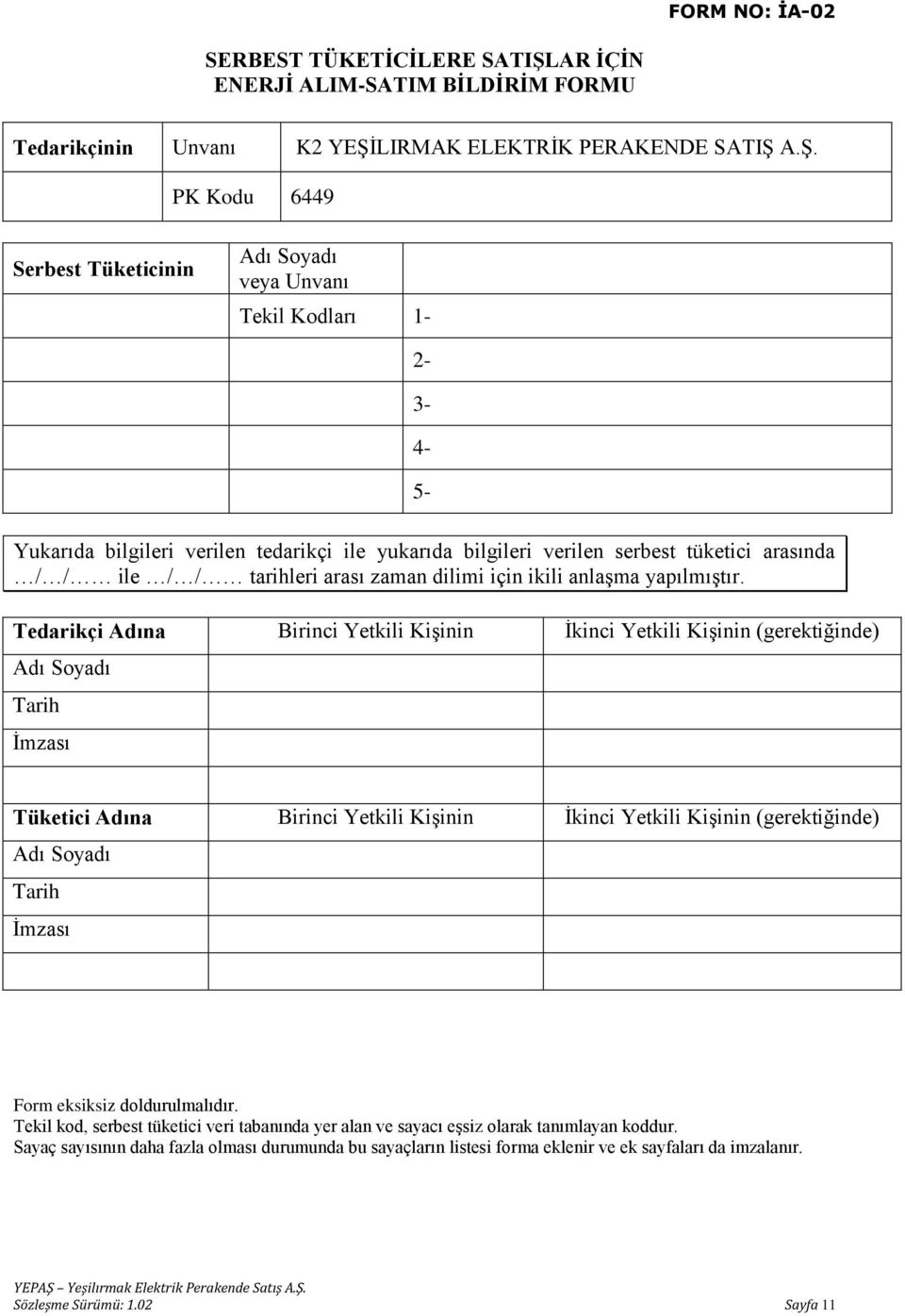 LIRMAK ELEKTRİK PERAKENDE SATIŞ 