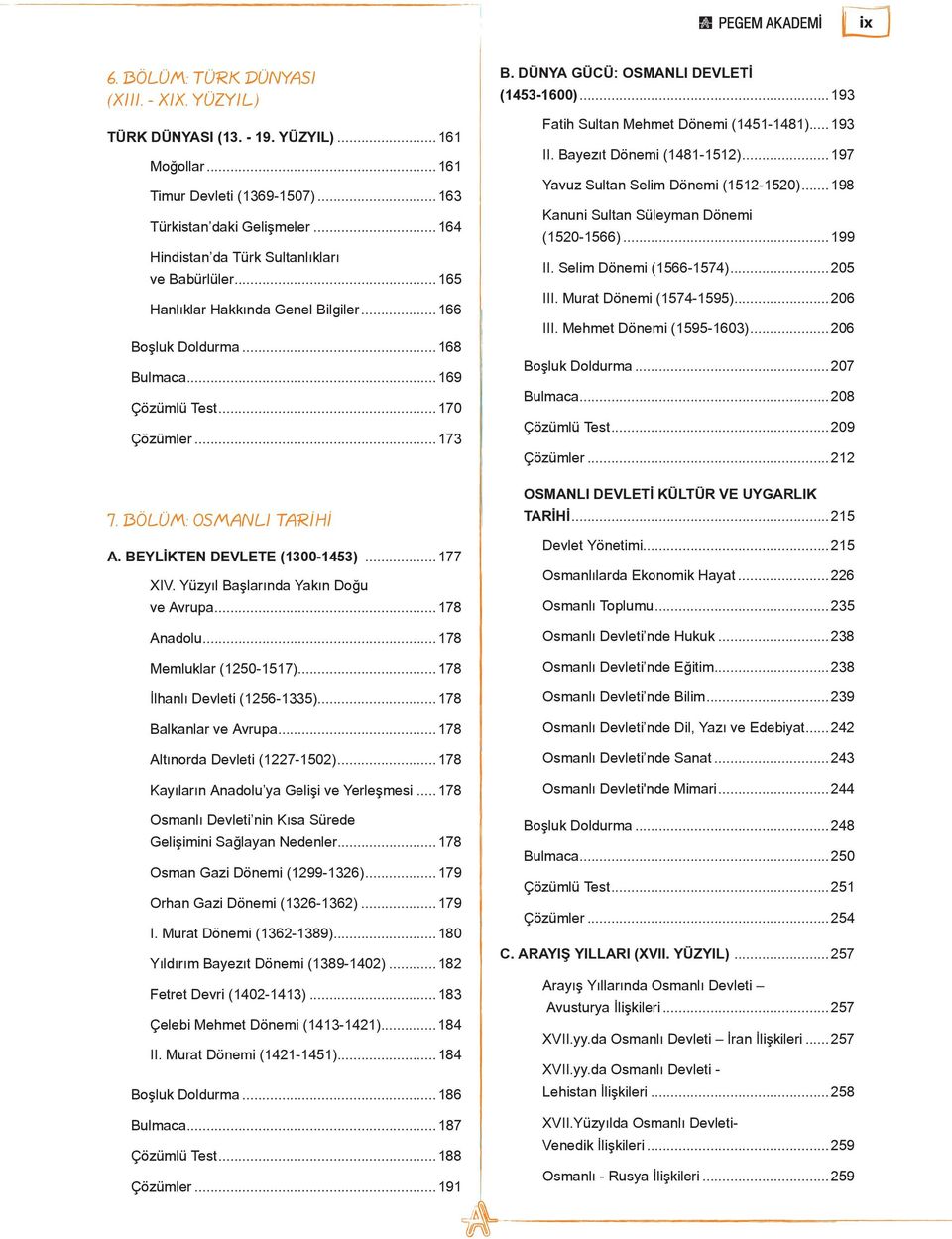 BEYLİKTEN DEVLETE (1300-1453)...177 XIV. Yüzyıl Başlarında Yakın Doğu ve Avrupa...178 Anadolu...178 Memluklar (1250-1517)...178 İlhanlı Devleti (1256-1335)...178 Balkanlar ve Avrupa.