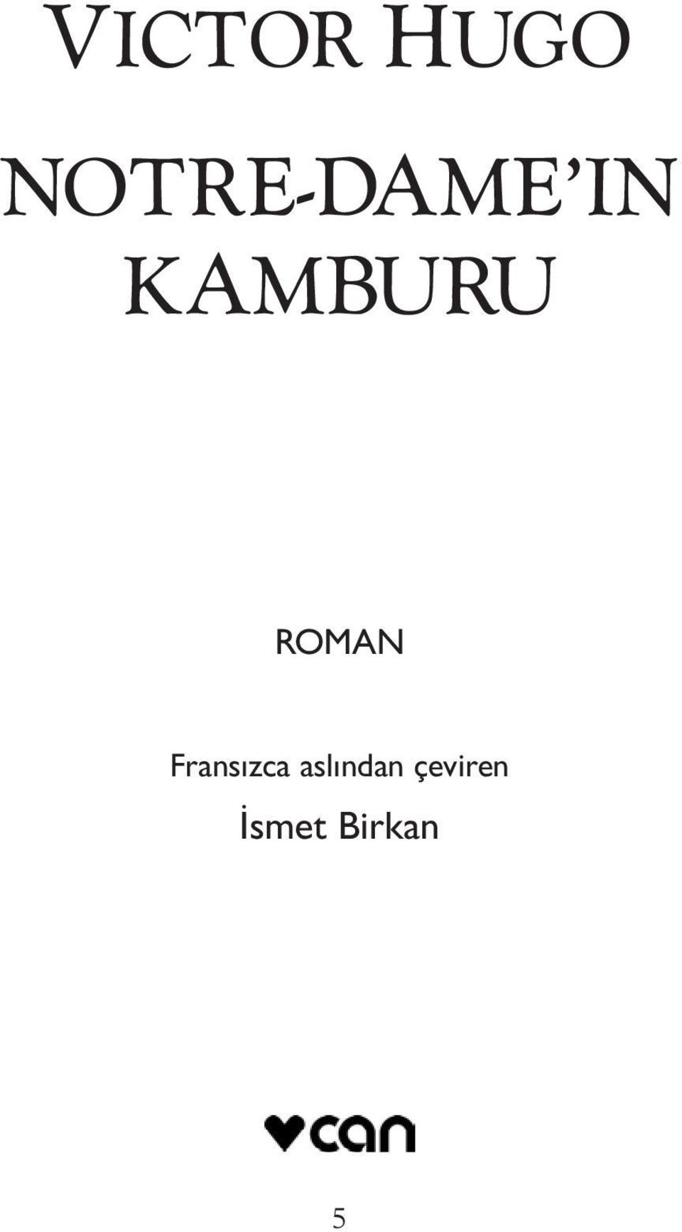 KAMBURU ROMAN