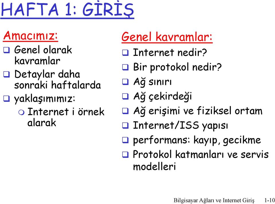 Bir protokol nedir?