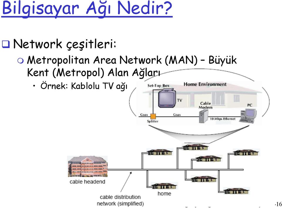 Network (MAN) Büyük Kent (Metropol) Alan