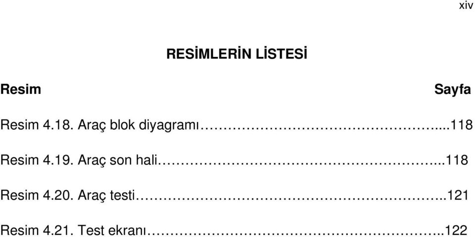 19. Araç son hali...118 Resim 4.20.