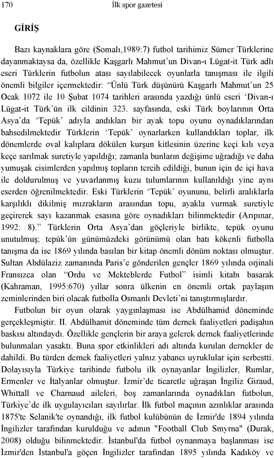 Lügat-it Türk ün ilk cildinin 323.