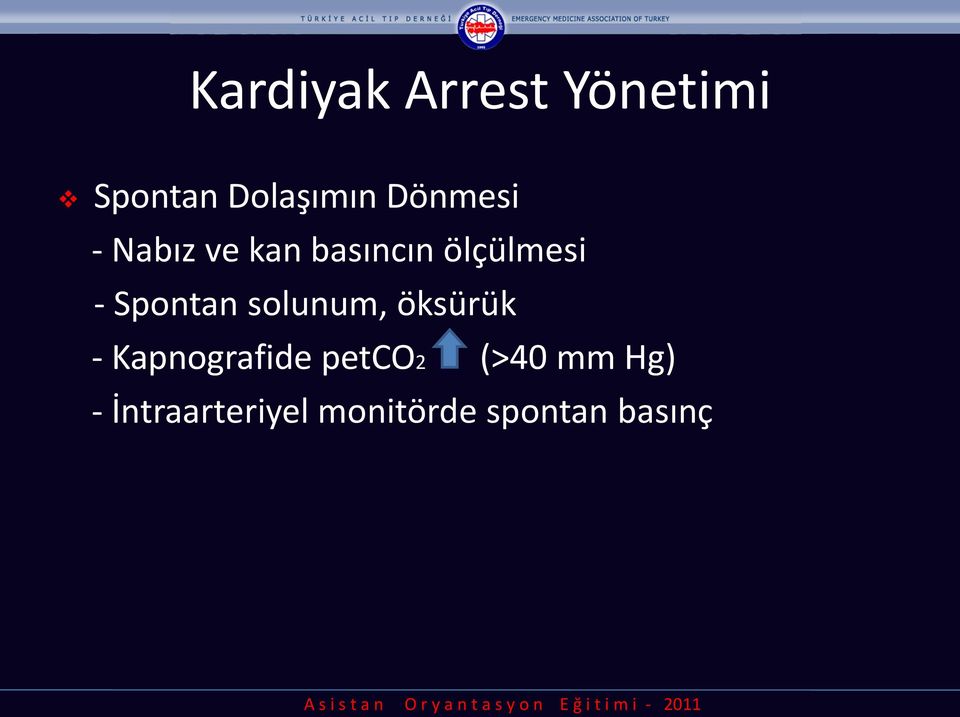 Spontan solunum, öksürük - Kapnografide petco2