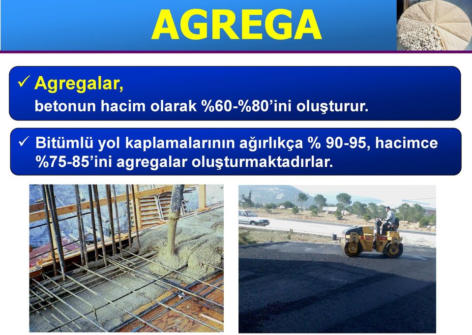 Bitümlü yol kaplamalarının ağırlıkça %