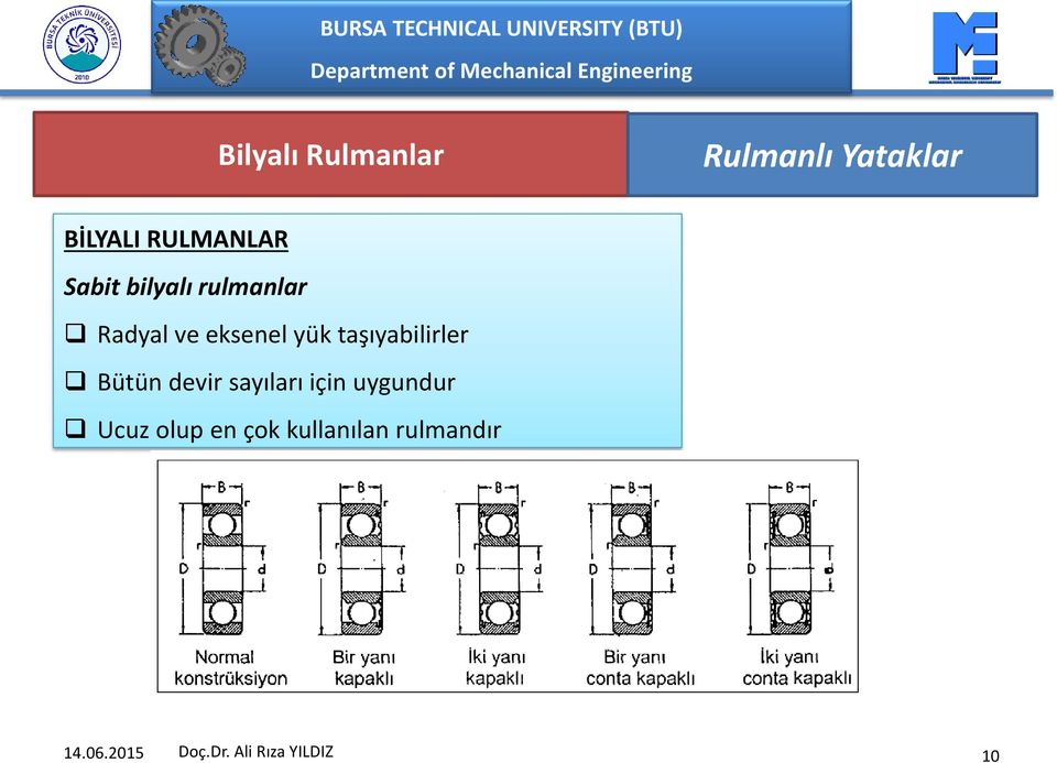 taşıyabilirler Bütün devir sayıları için