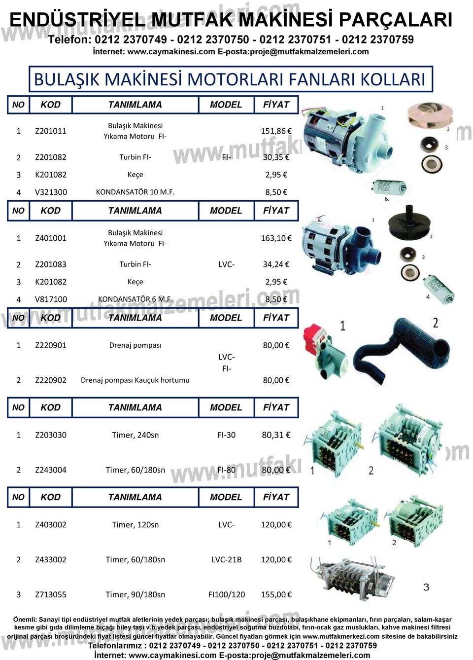 8,50 KOD TANIMLAMA MODEL Fİ