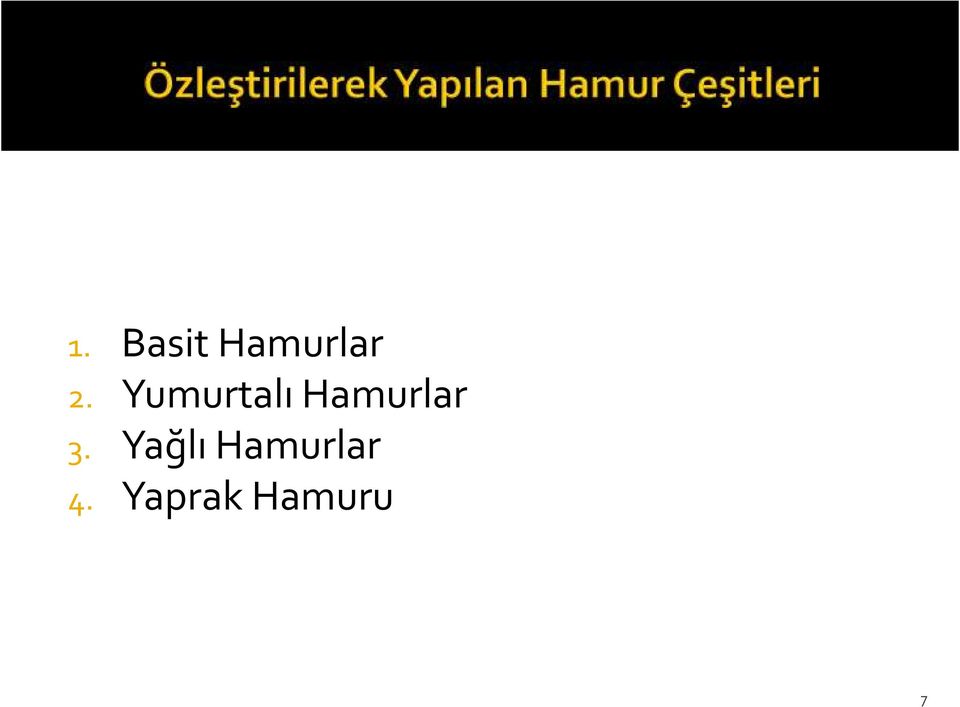 Hamurlar 3.