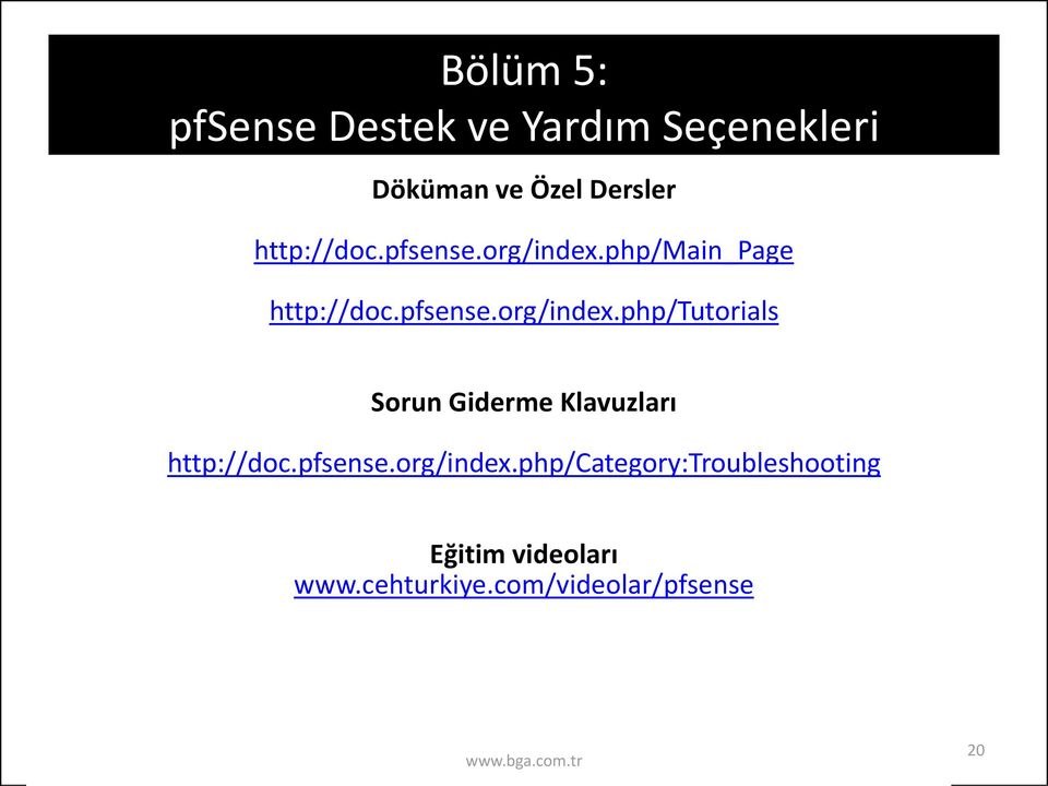 php/main_page php/tutorials Sorun Giderme Klavuzları