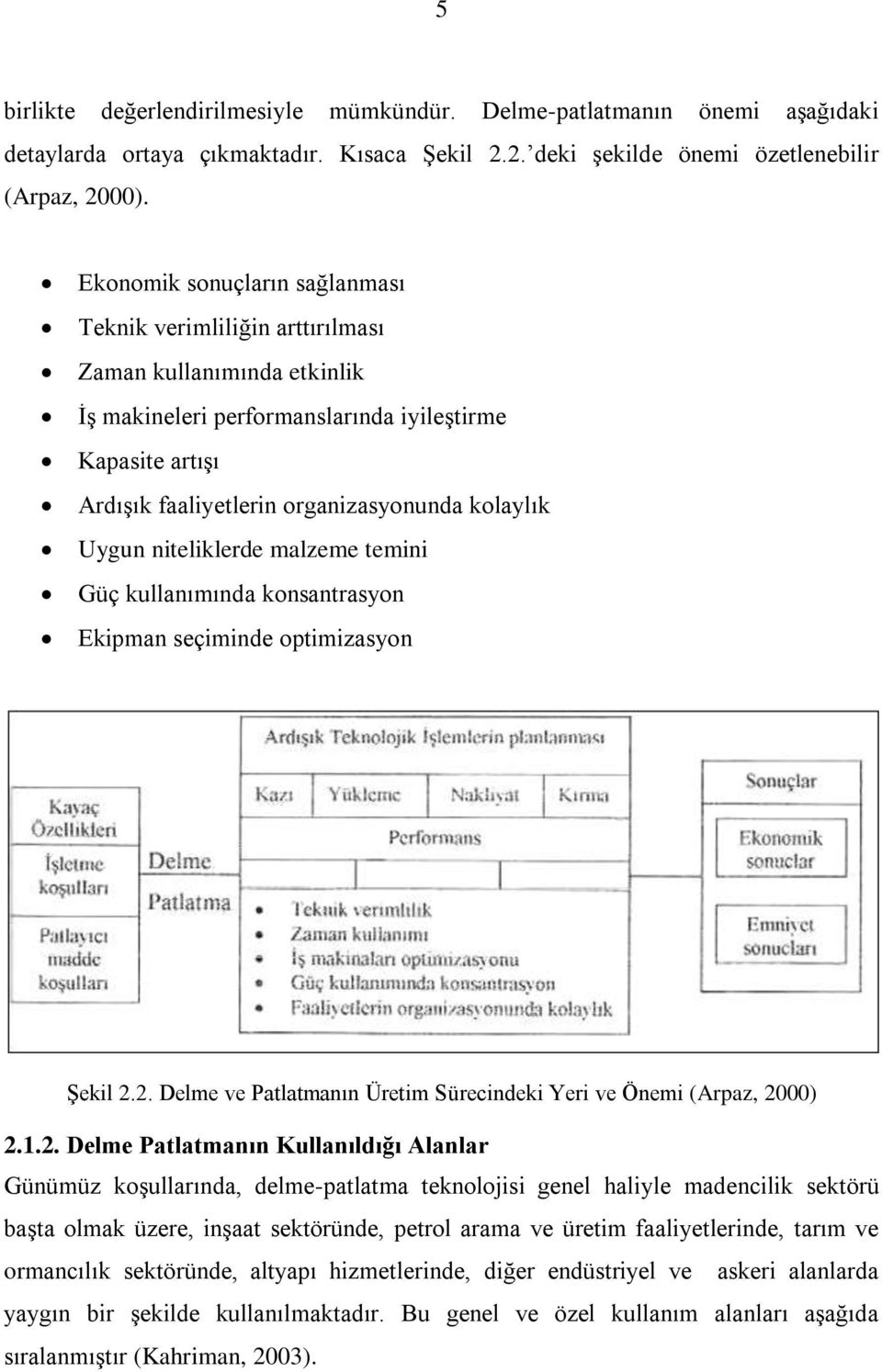 Uygun niteliklerde malzeme temini Güç kullanımında konsantrasyon Ekipman seçiminde optimizasyon Şekil 2.